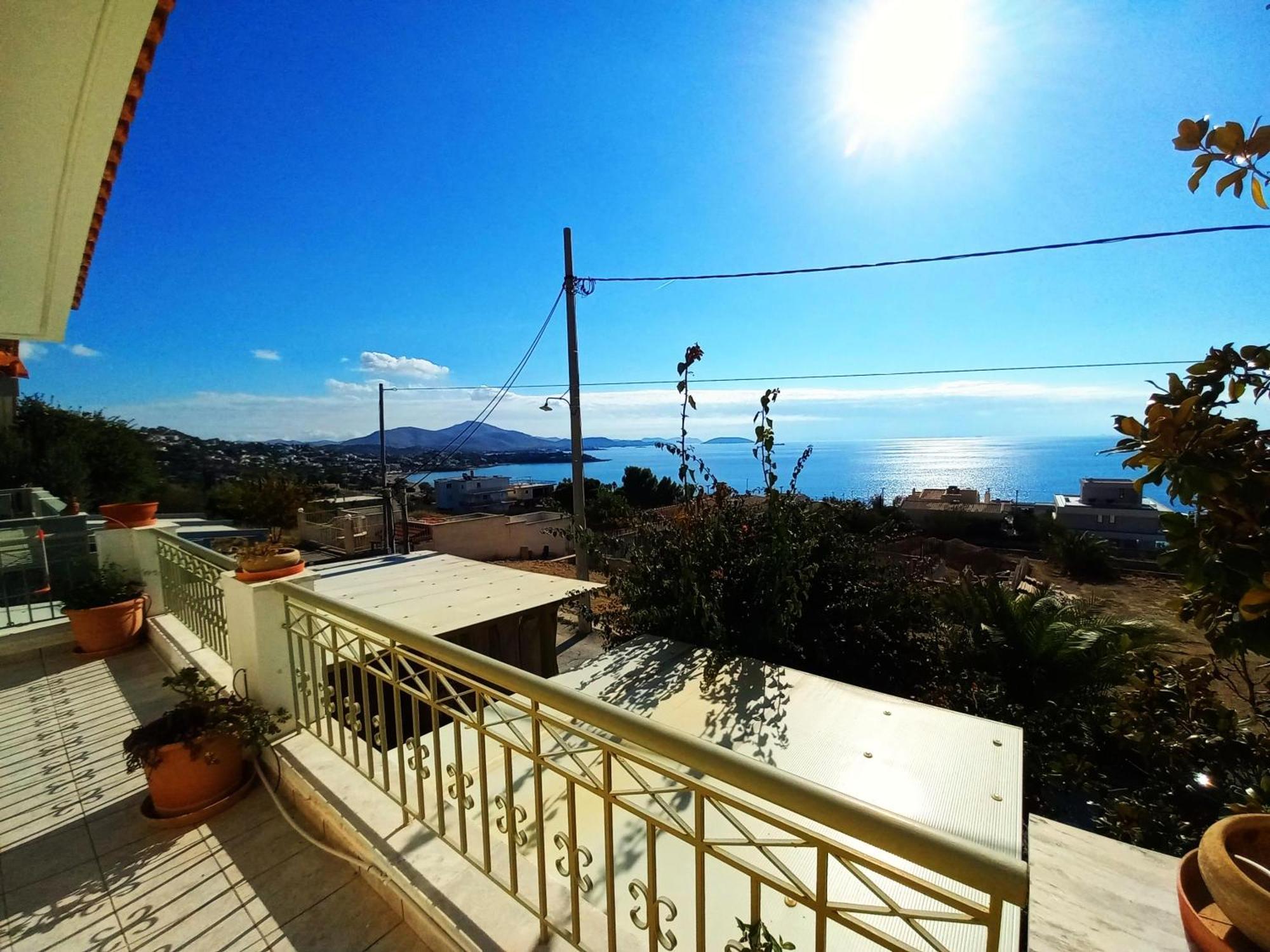 Villa "Eva" - Entire Beachfront Holiday Home - 4S Agia Marina  외부 사진